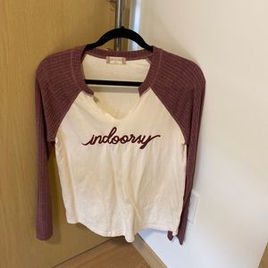 Indoorsy Long Sleeve Shirt